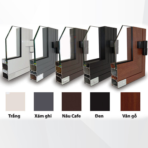 Màu Sắc Cửa Nhôm Xingfa Nhập Khẩu