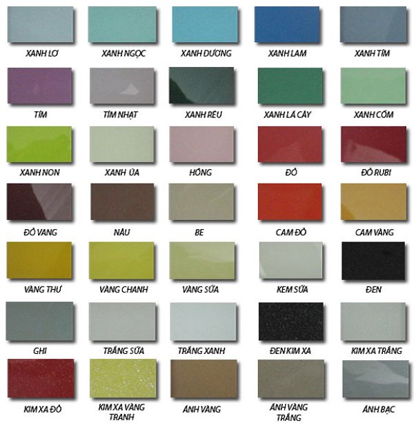 Kính màu ốp bếp mẫu 1 Kính màu ốp bếp mẫu 1