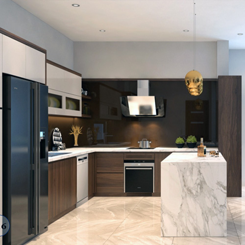 Nội Thất Gỗ Walnut Tk116 Tiện Nghi