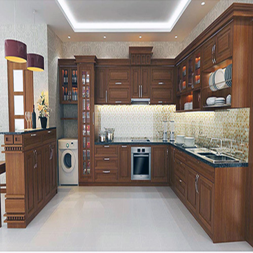 Tủ Bếp Gỗ Gõ đỏ 08