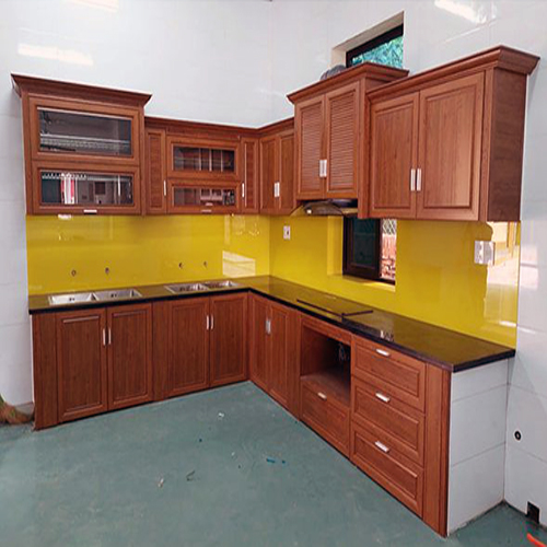 Mẫu Tủ Bếp Nhôm Nội Thất Omega đẹp