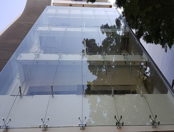 Vách ngăn nhôm kính mẫu 1 Vách ngăn nhôm kính mẫu 1