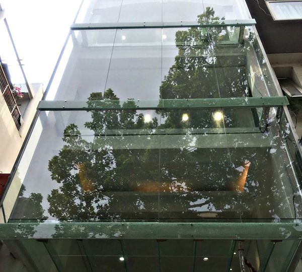 Vách ngăn nhôm kính mẫu 1 Vách ngăn nhôm kính mẫu 1