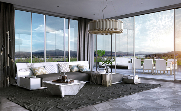 Vách ngăn nhôm kính mẫu 1 Vách ngăn nhôm kính mẫu 1