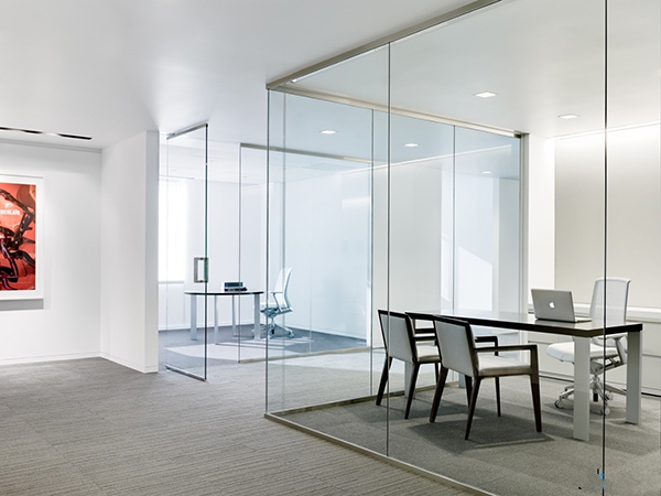 Vách ngăn nhôm kính mẫu 1 Vách ngăn nhôm kính mẫu 1