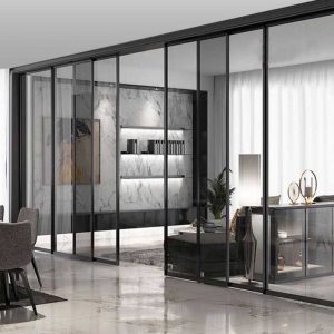 Cửa nhôm Slim mẫu 1