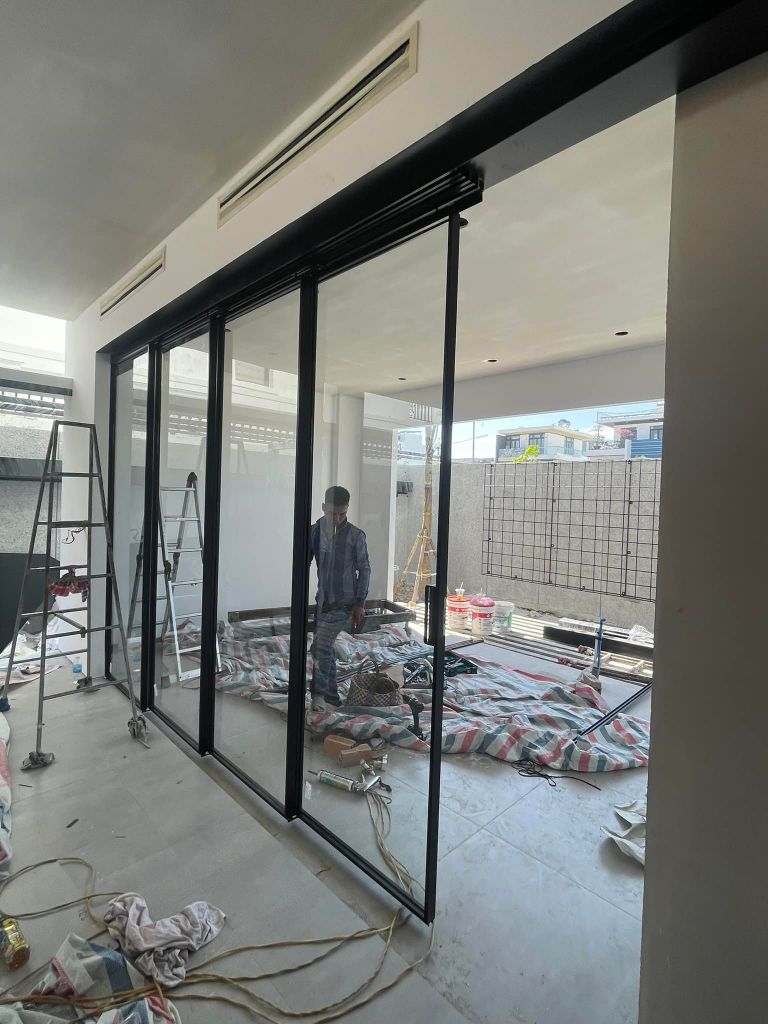 Cửa nhôm Slim mẫu 1 Cửa nhôm Slim mẫu 1