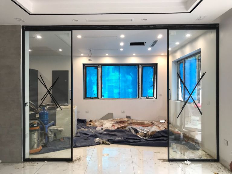 Cửa nhôm Slim mẫu 1 Cửa nhôm Slim mẫu 1